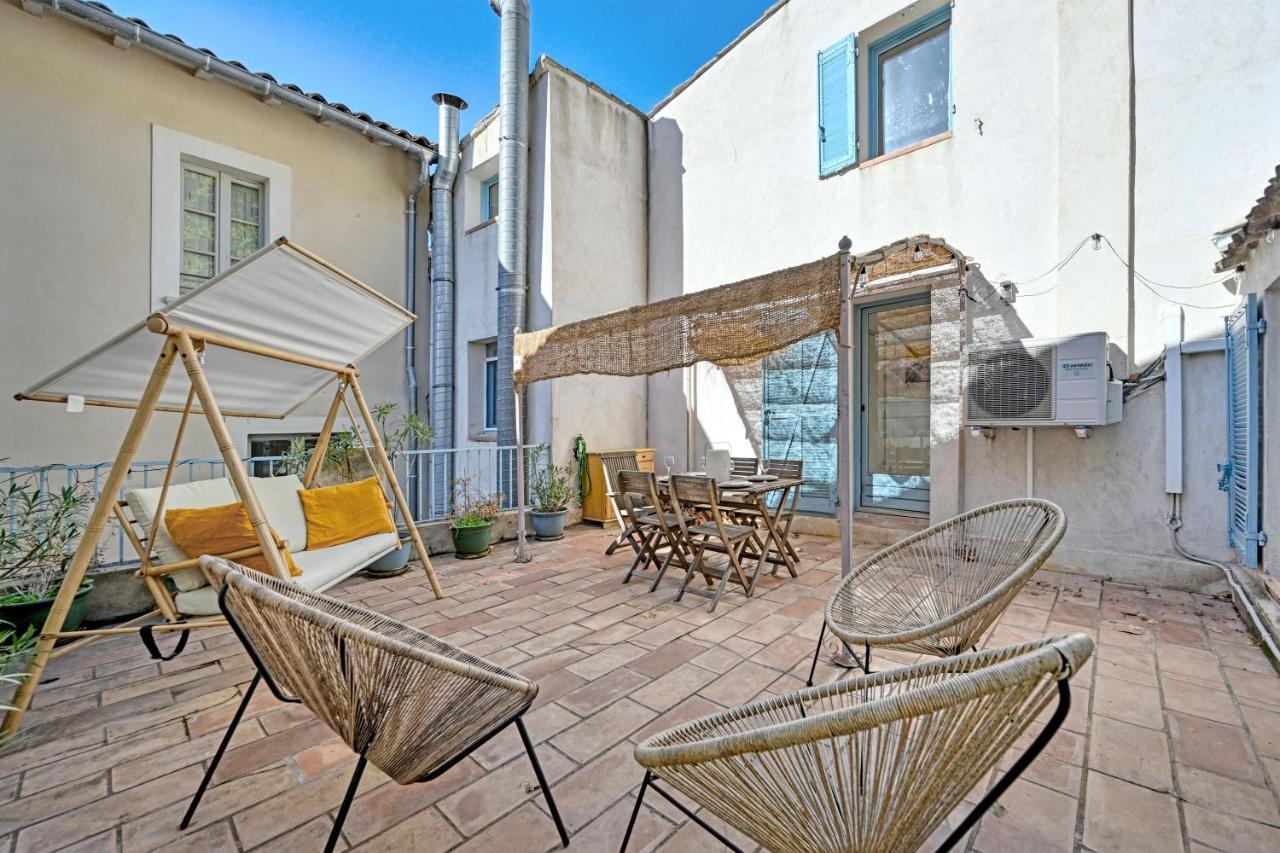 La Terrasse Des Carmes - Terrasse - Ac Clim - Spacieux Avignon Exteriér fotografie
